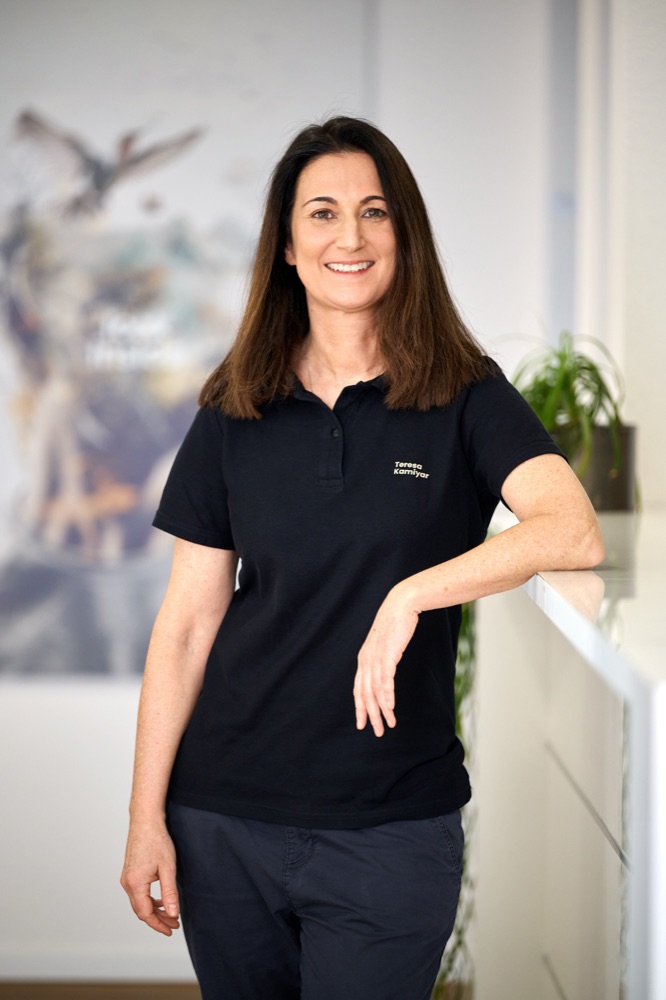 Teresa Kamiyar, Gründerin des Ateré Therapiezentrums